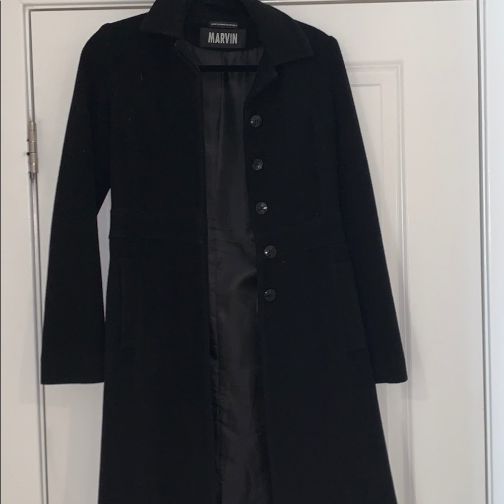 Knee length pea coat!